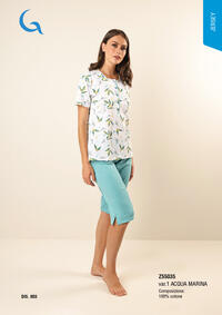 PIGIAMA PINOCCHIO DONNA M/M Z55035 Tellini S.r.l. Ingrosso Abbigliamento
